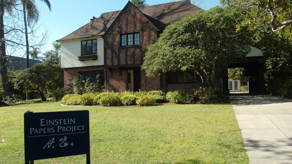 Photo of the Einstein Papers House