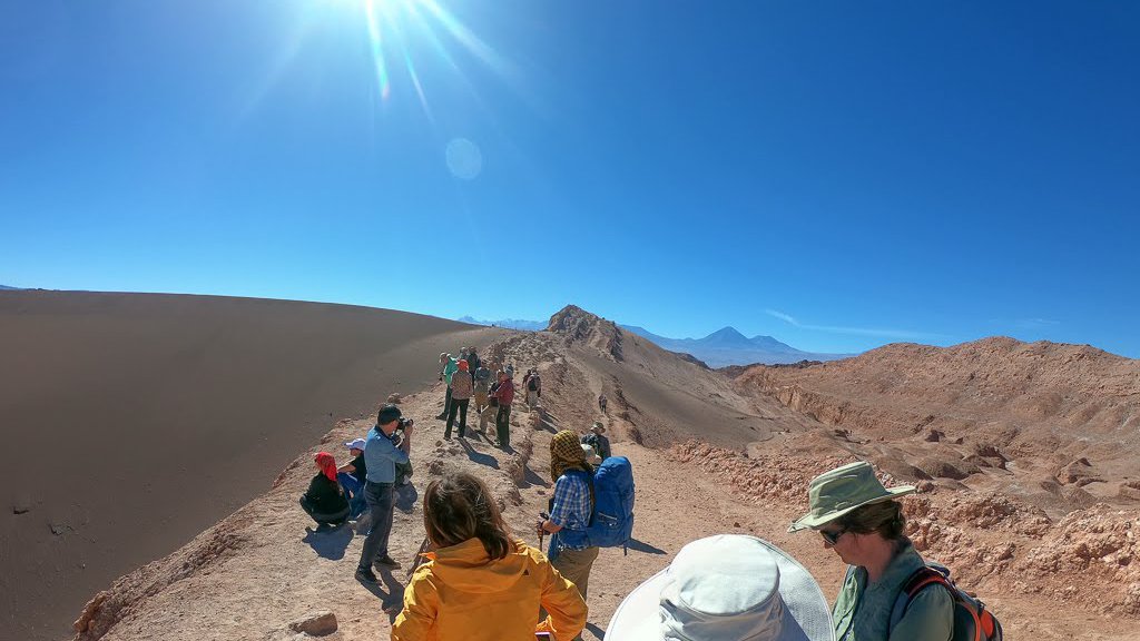 Members of the Caltech Associates President’s Circle on a trip to Chile