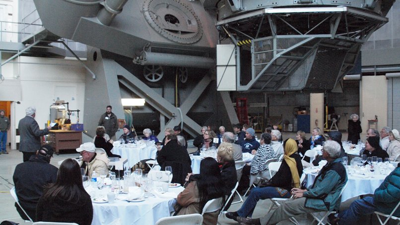 Members of the Caltech Associates visit Palomar Observatory.