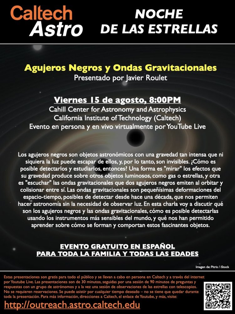 Poster for Stargazing Lecture