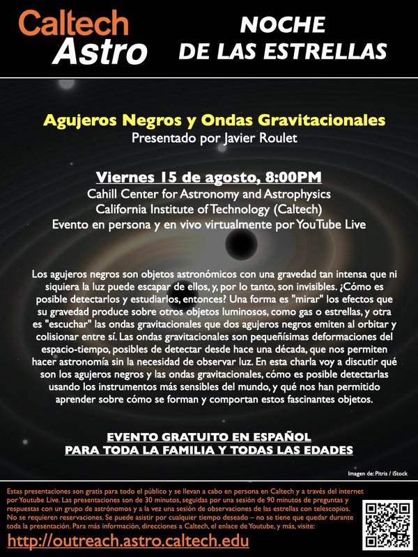 Poster for Stargazing Lecture