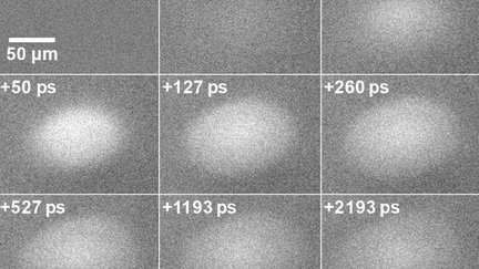 Electron Super Diffusion