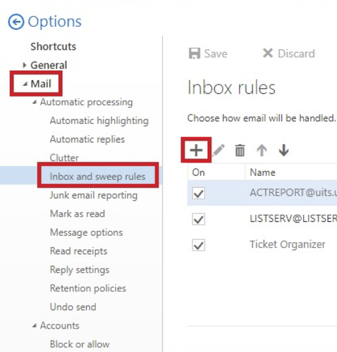 OWA-junk-inbox-sweep-rules