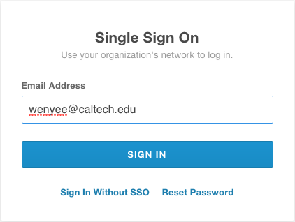Box Single Sign On