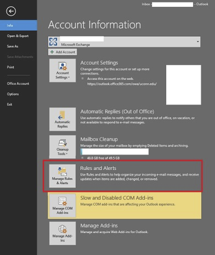 outlook-junk-configuration