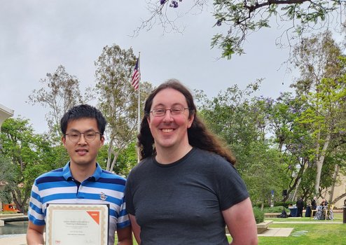 Guo-Dong Hong, 2025 Tom Apostol prize winner