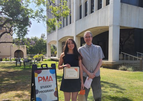 Sam Davis, 2025 James Cullen Memorial Fellowship fund recipient