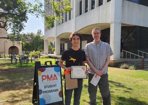 Phelan Yu, 2025 James Cullen Fellowship fund recipient
