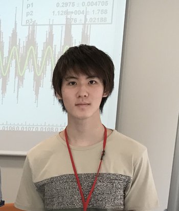 Yuiki Takahashi, physics graduate student