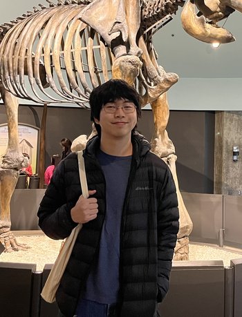 George Zhou, physics graduate student