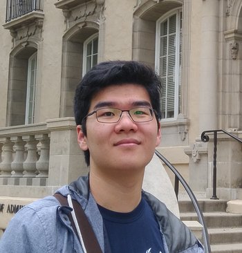 Xiaozhe Zhu, physics graduate student