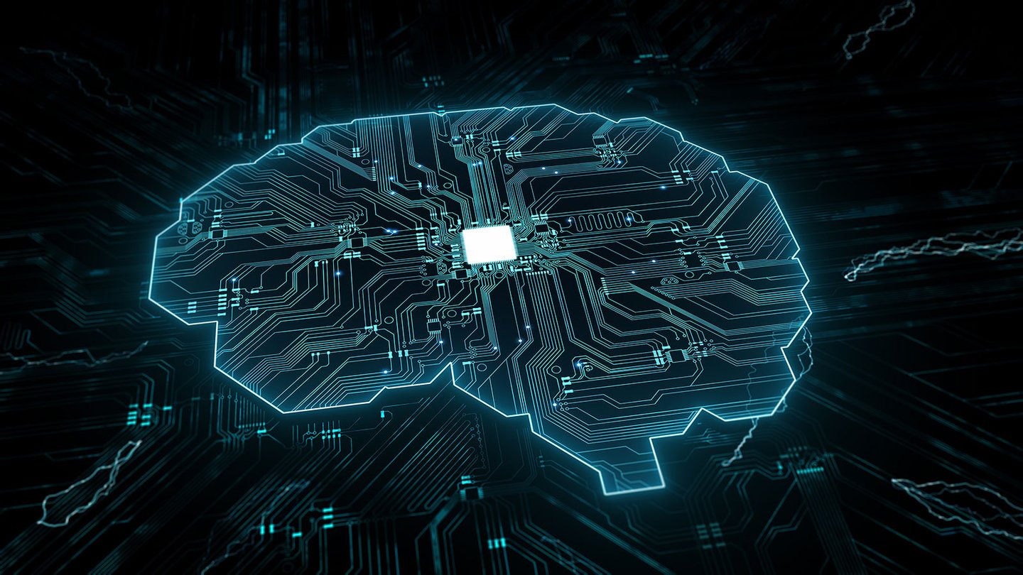 Brain made of computer chip and wires