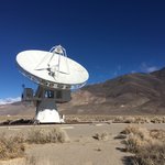 Photo of COMAP's radio dish