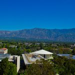 aerial view of the Caltech campus