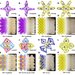 Eight different PAM architectures are shown first as a few particles joined together, then as a larger three-dimensional concatenation of the structure, and finally as they appear in 3-D printed form.