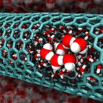 cutaway of a 2.0 nanometer-diameter carbon nanotube