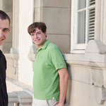 2015 Hertz Foundation Fellows Charles Tschirhart (left) and Adam Jermyn (right)