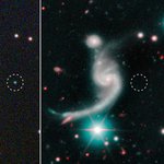 Three panels illustrating the life of a supernova