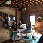 A loft space at Pioneer Works