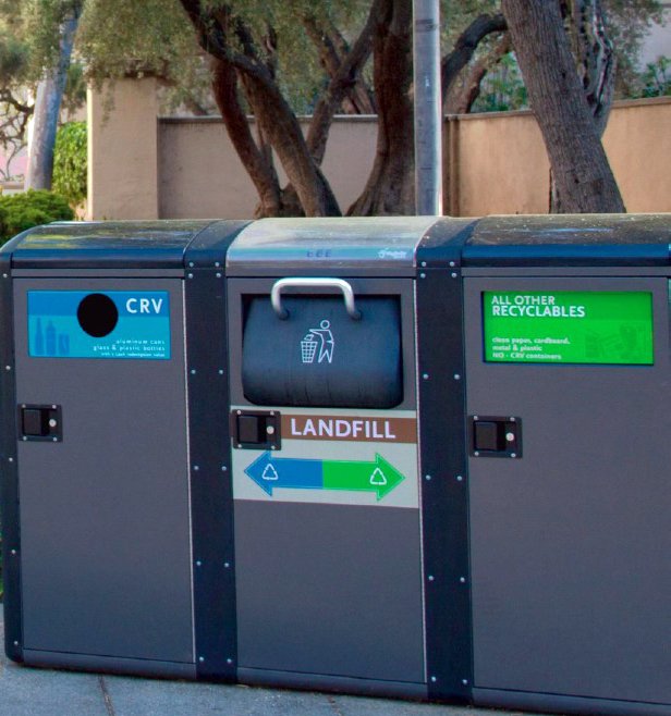 Recycling bins